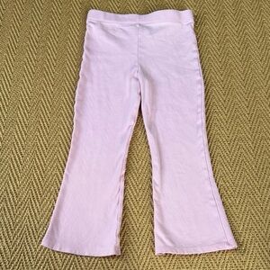 Little English Kick Flare Leggings - Light Pink